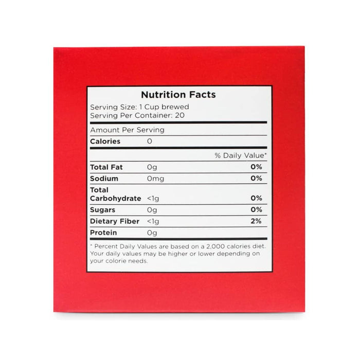 ginseng tea nutrition facts