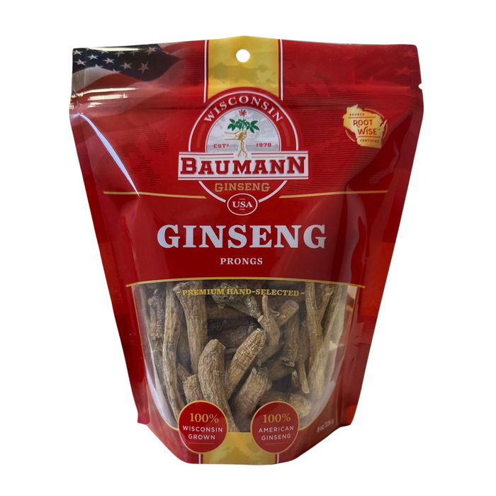 Wisconsin Ginseng Prongs | American Ginseng