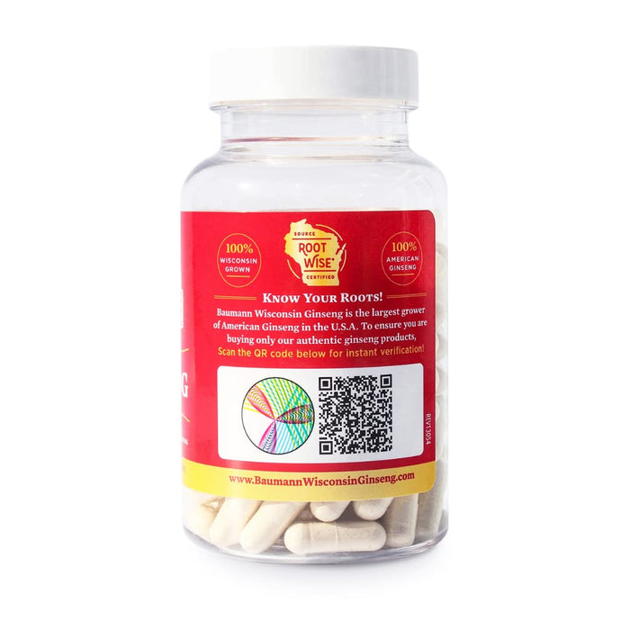 Wisconsin American Ginseng Capsules